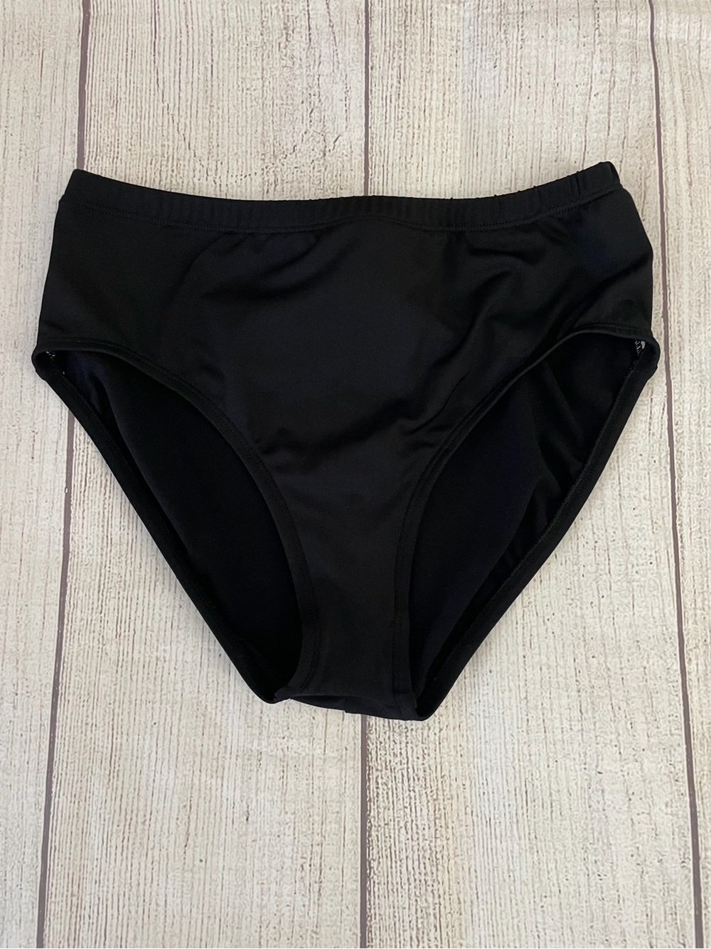 Maxine of Hollywood Classic Black Bikini Bottoms Size 8